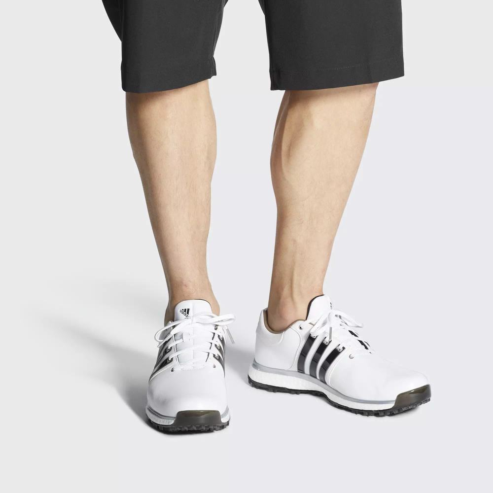 Adidas Tour360 XT-SL Tenis De Golf Blancos Para Hombre (MX-34462)